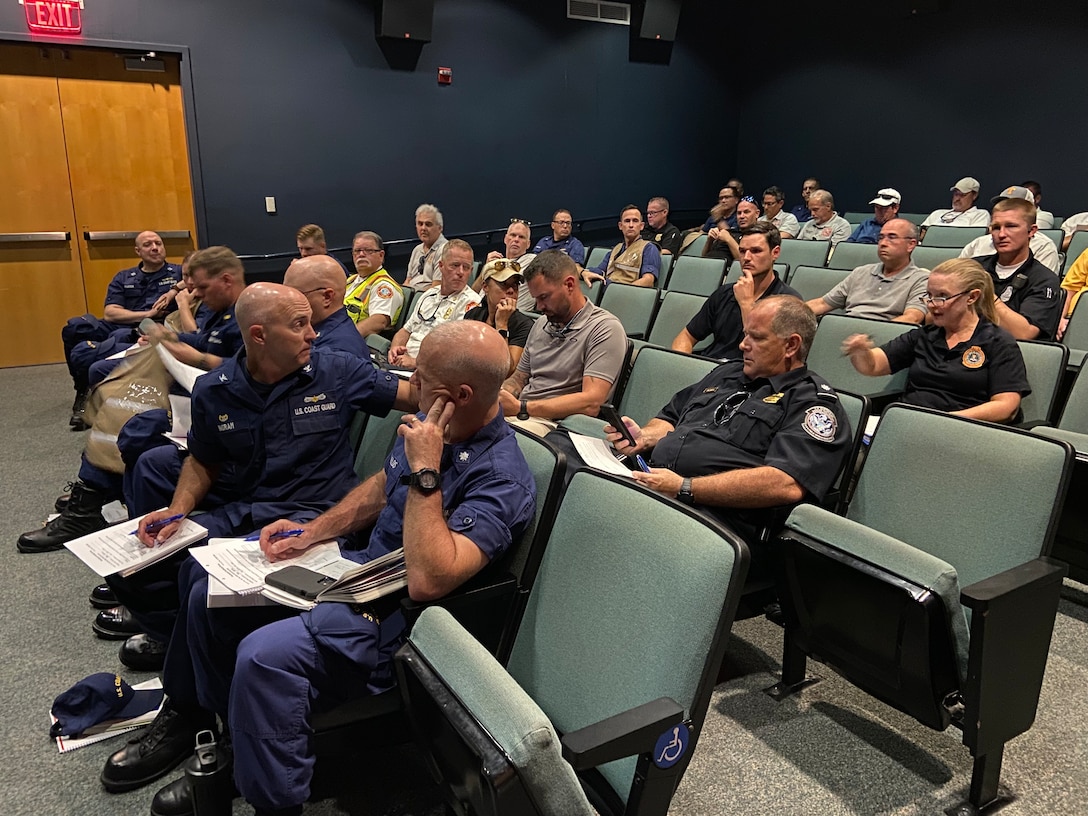 Members of agencies forming the Florida Keys Area Maritime Security Committee completed a full-scale security exercise in the Port of Key West, Thursday.    


The exercise focused on a simulated a mass rescue operation in coordination with a local passenger ferry.  


During the exercise, agency members practiced rescue and recovery of people in the water, transport, and care of those who were critically injured, accounting for all brought ashore, verifying security increases at local waterfront facilities, and crisis communications.