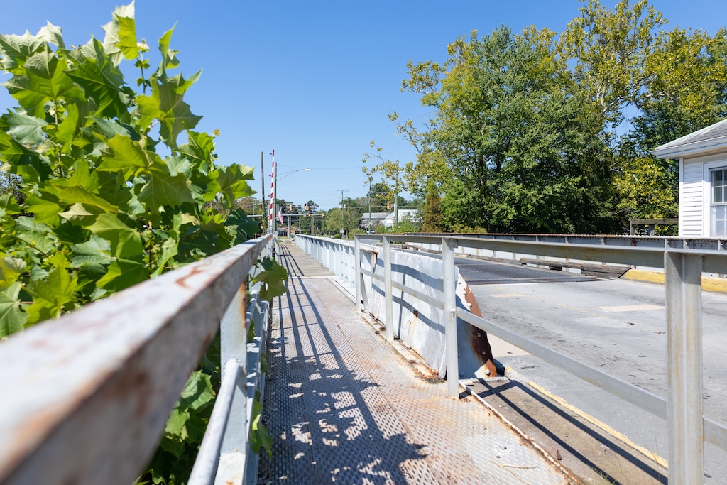 The walkway will be closed for construction.