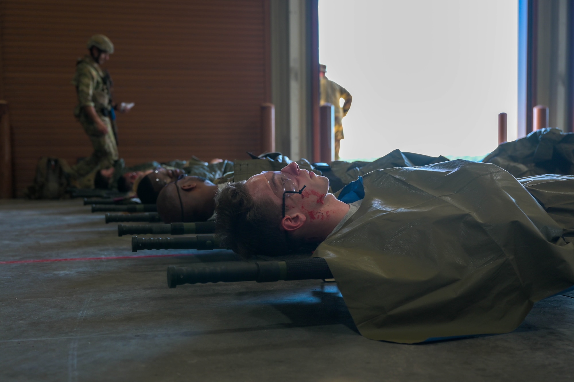 Members of the 920th Rescue Wing participate in the exercise Fury Horizon 23 at Avon Park Air Force Range, Florida, Sept. 8, 2023.