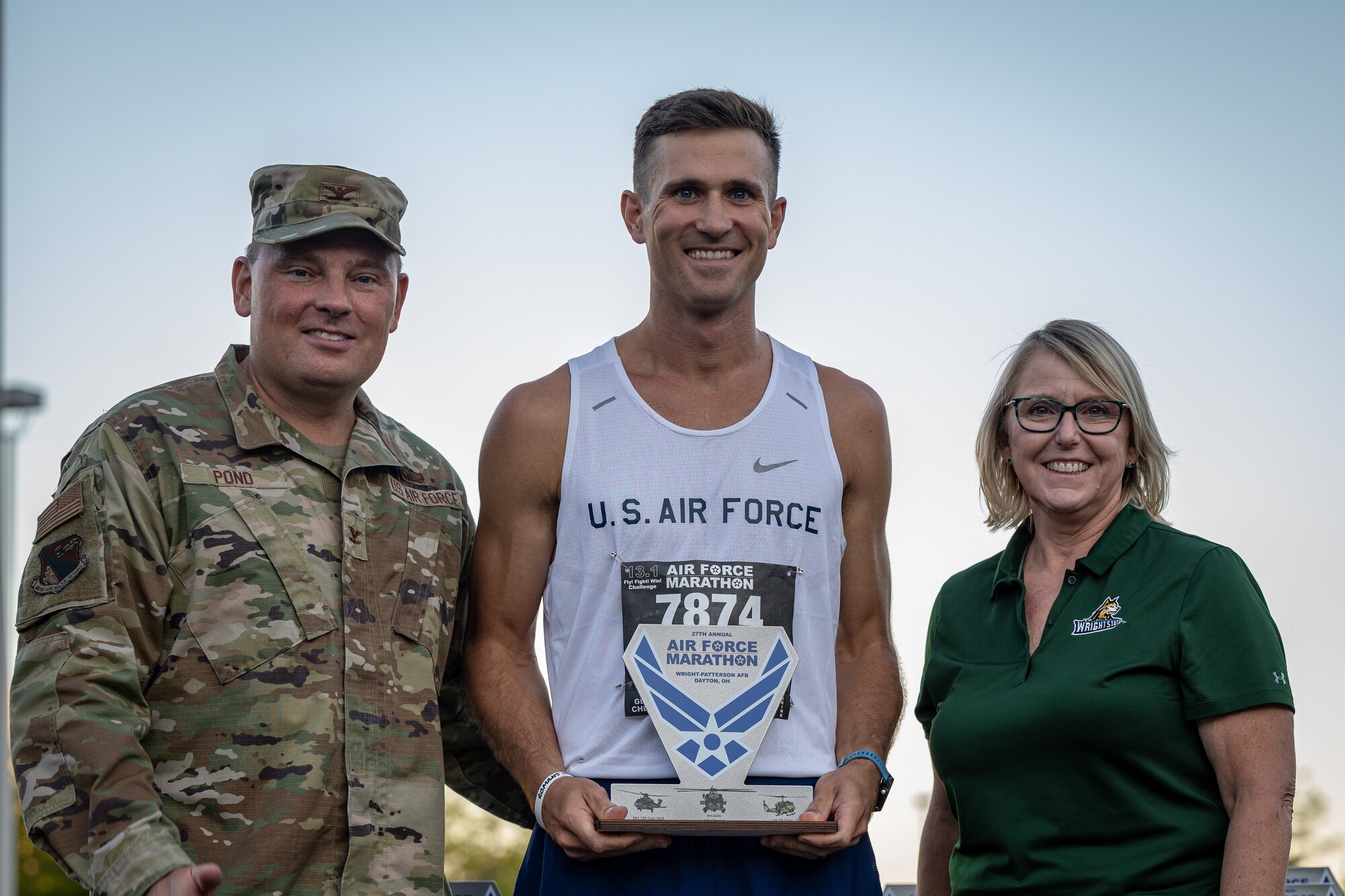 Michalski is awarded first-place in men's 5K