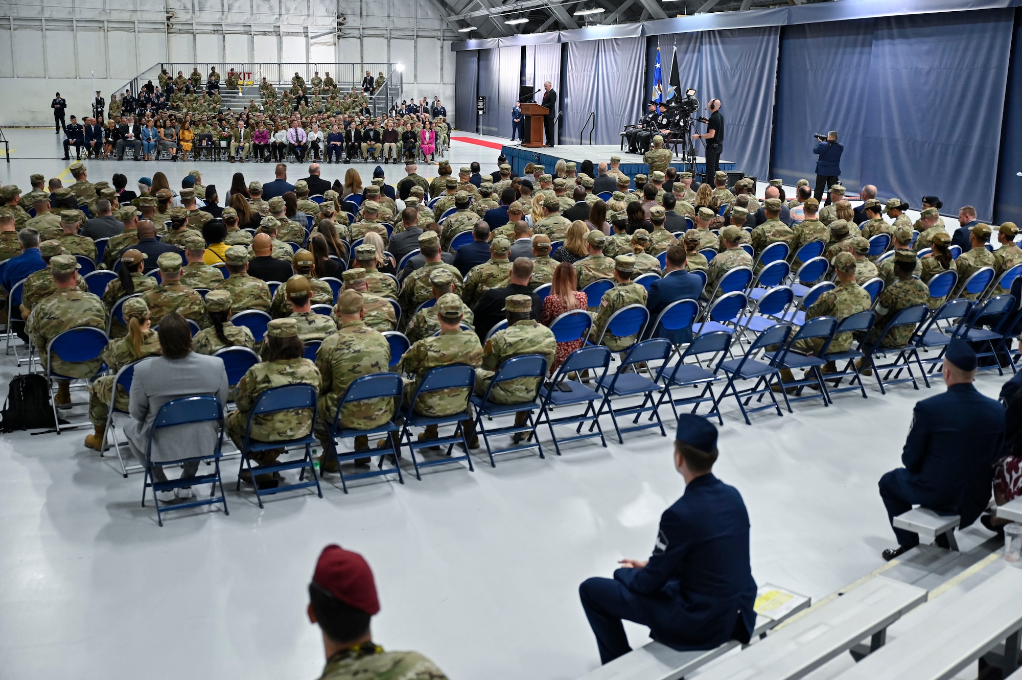 Chief Master Sergeant of the Space Force transfers responsibility in historic ceremony