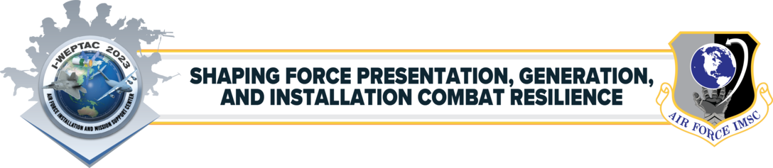 The Air Force Installation and Mission Support Center has announced its 2023 Installation and Mission Support Weapons and Tactics Conference topics, and four Mission Area Working Groups are well on their way to finding solutions to the Department of the Air Force’s biggest agile combat support challenges. Held annually, I-WEPTAC examines fundamental installation and mission support challenges to identify deficiencies, shortfalls and developmental gaps that limit DAF’s ability to execute and operate efficiently. Focused on Shaping Force Presentation, Generation and Installation Combat Resilience, this year’s topic out-briefs take place Oct. 4. (U.S. Air Force graphic by Greg Hand).