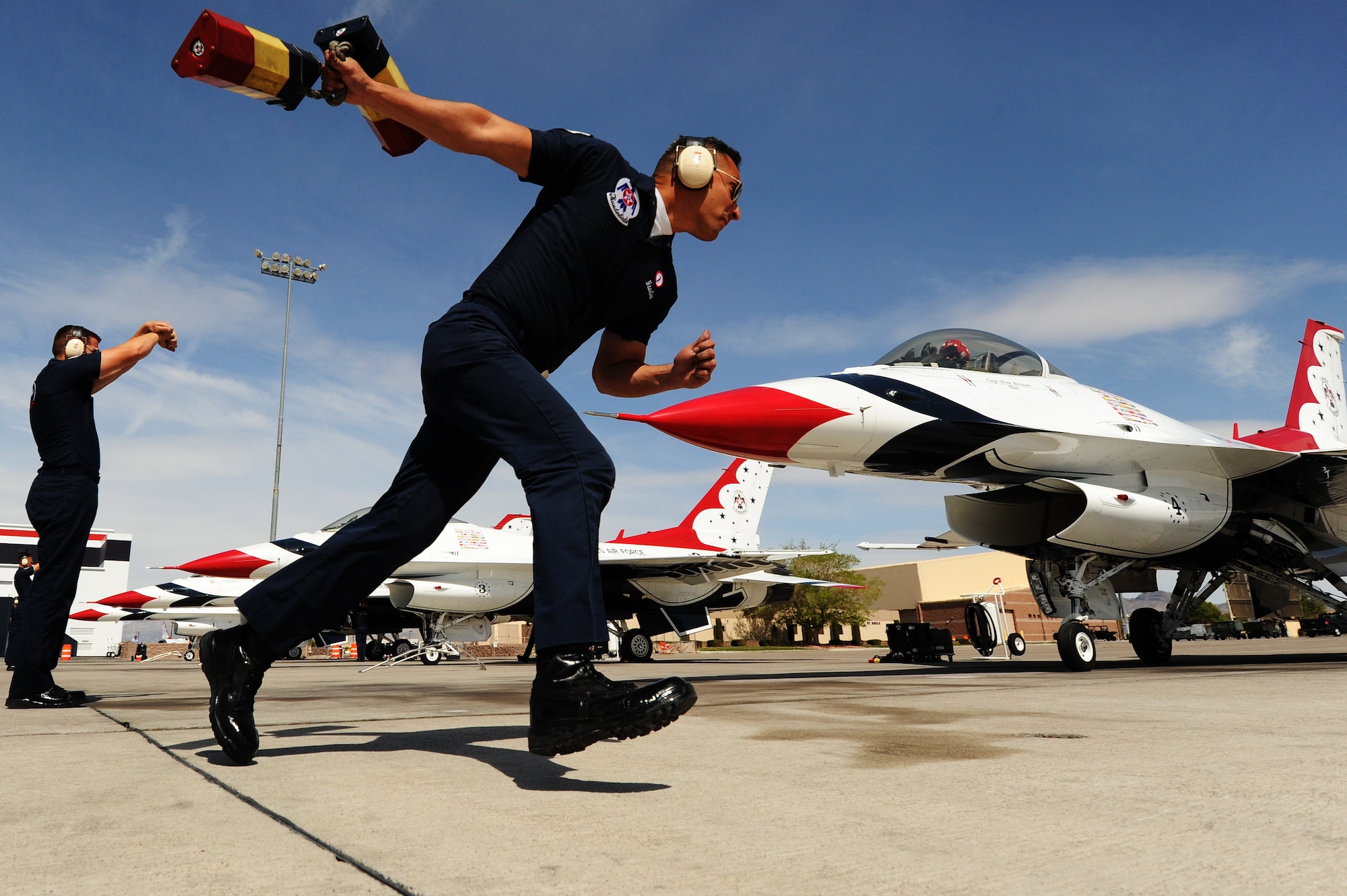 Enlisted Thunderbirds: Precision on the Ground