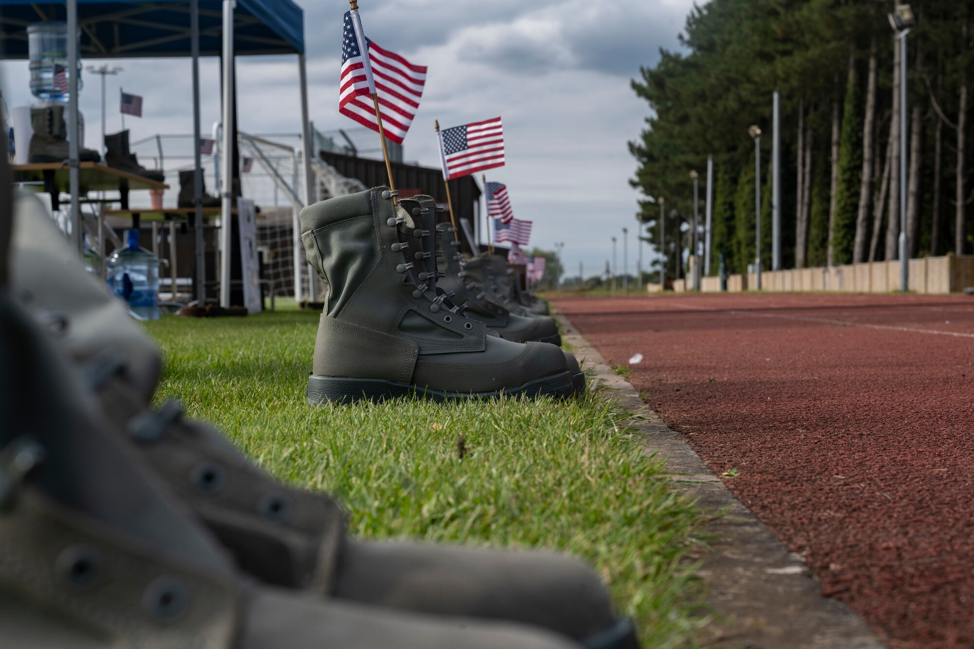 RAF Mildenhall held a vigil for POW/MIA Remembrance Week to honor and remember prisoners of war (POWs) and those missing in action (MIAs).