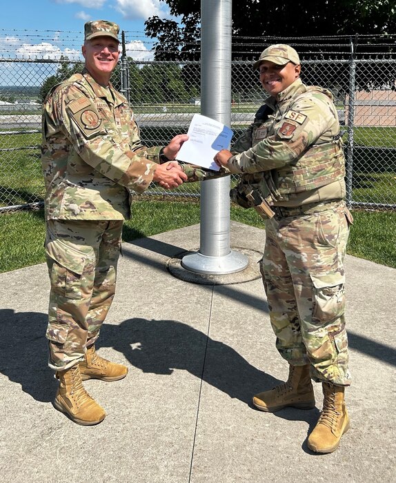 Brooks promoted to Staff Sgt.