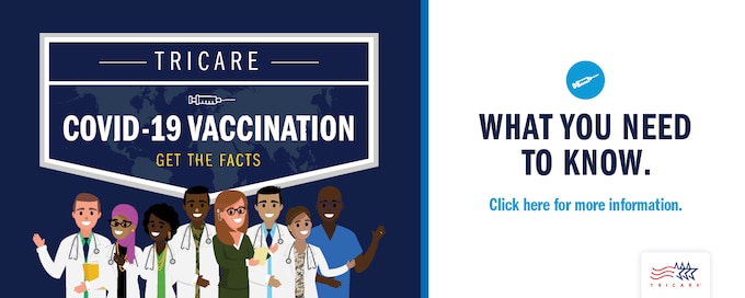 Army Health Clinic SOUTHCOM is now vaccinating all enrolled patients and other eligible TRICARE beneficiaries 12 years of age or older. Learn more about getting you and your eligible beneficiaries vaccinated!