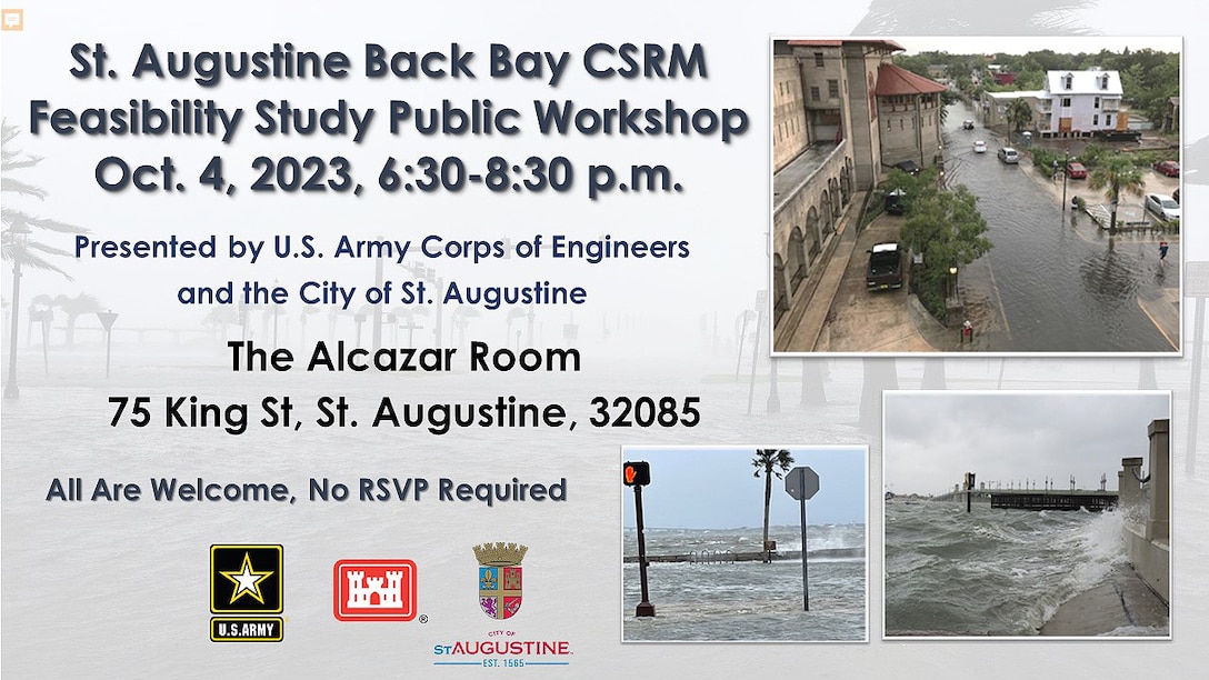 St. Augustine Back Bay Feasibility Study public workshop