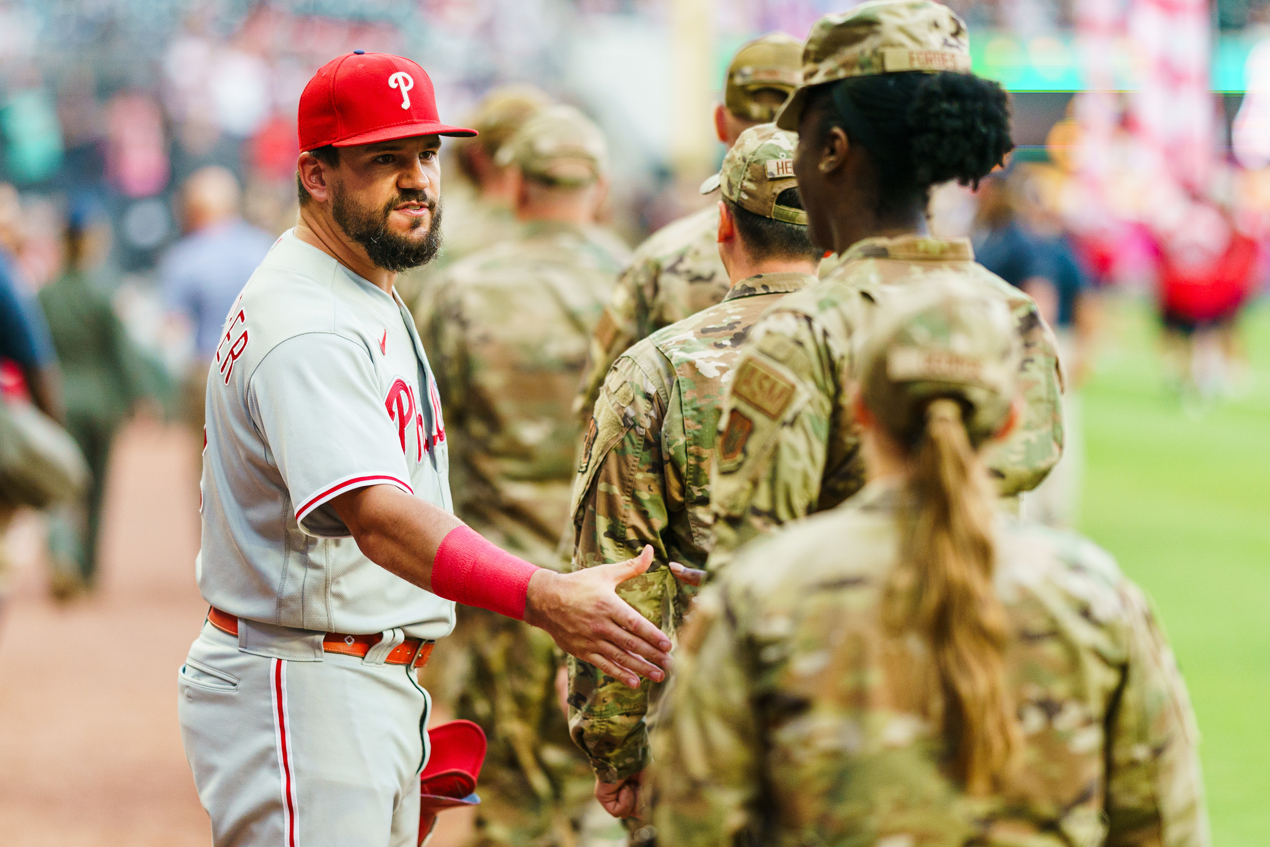Braves military hotsell appreciation jersey
