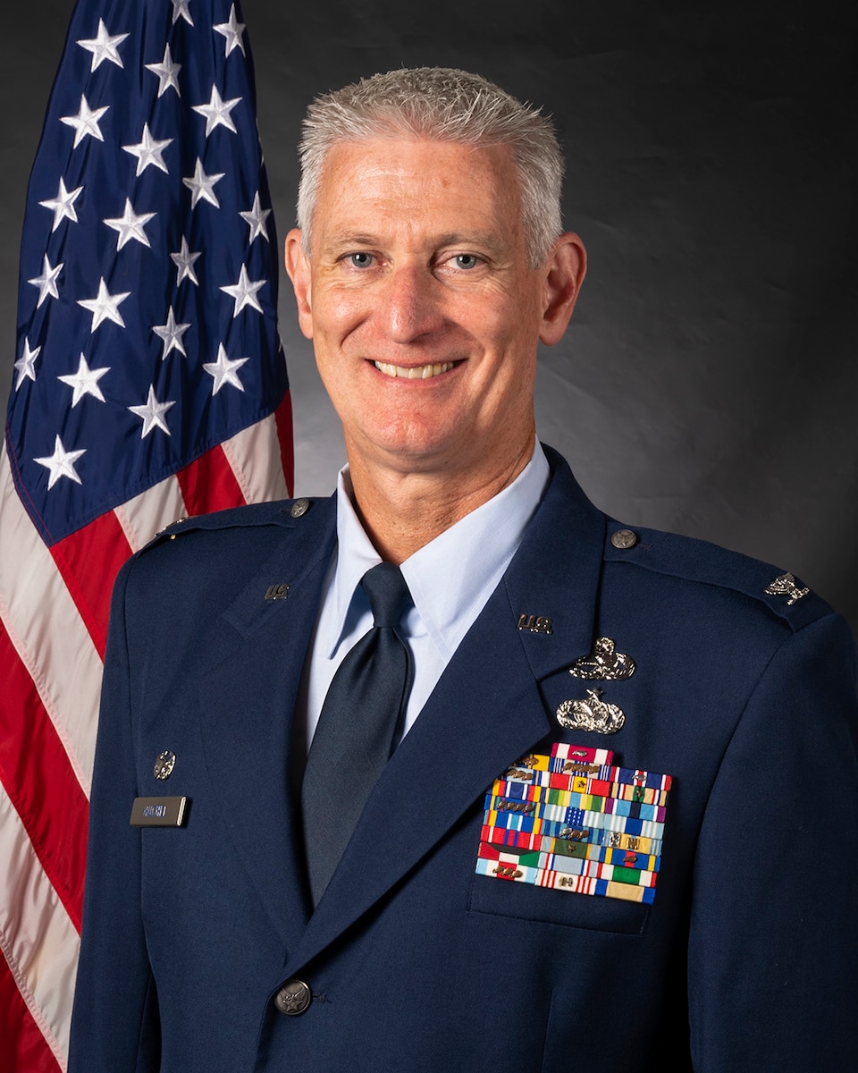Colonel Timothy C. Huchel is the Group Commander, 126th Maintenance Group, Scott Air Force Base, Illinois. As the Group Commander, he leads the management of eight primary aircraft inventory and over 300 Total Force Airman. Colonel Huchel oversees the generation, sustainment, and repair of supporting worldwide aerial refueling missions for US and allied forces, as well as providing direct support to Combatant Commanders.