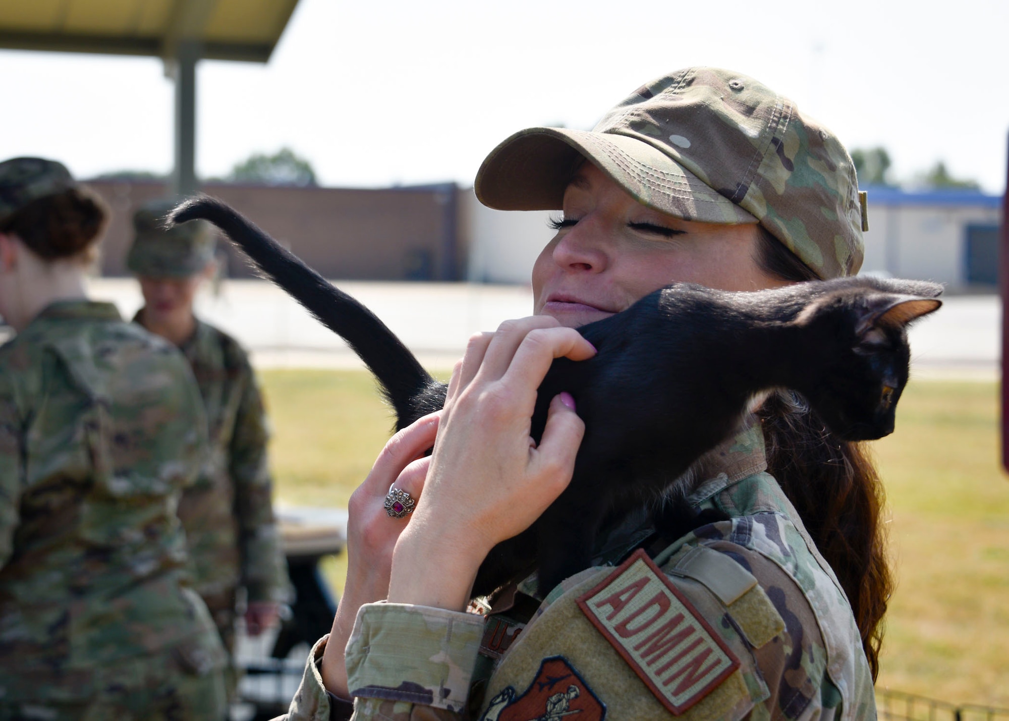 Photos of airmen enjoying 183d Wing Wellness Day