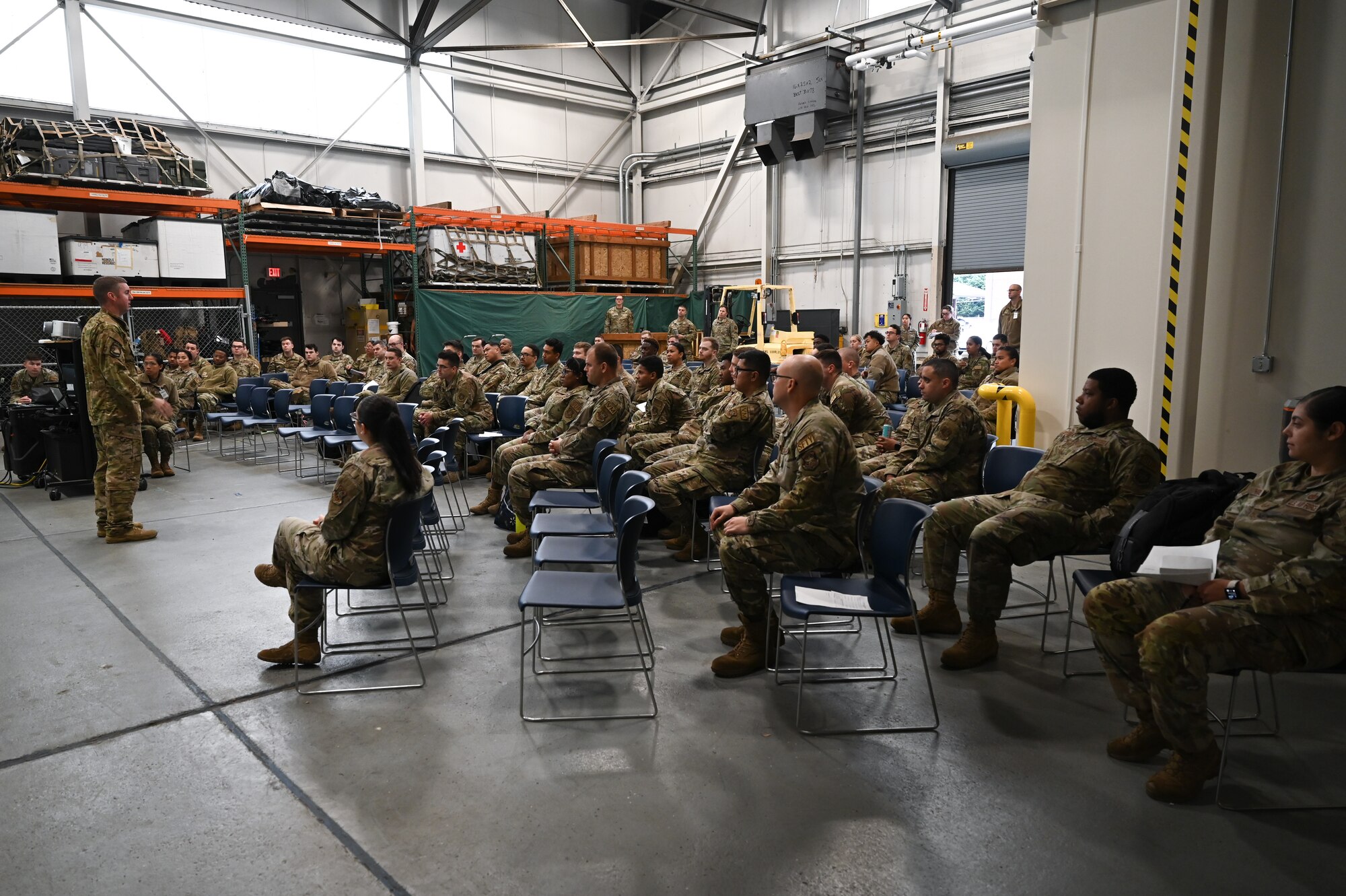 Exercise, Exercise, Exercise. Team McChord participates in Rainier War 23A.