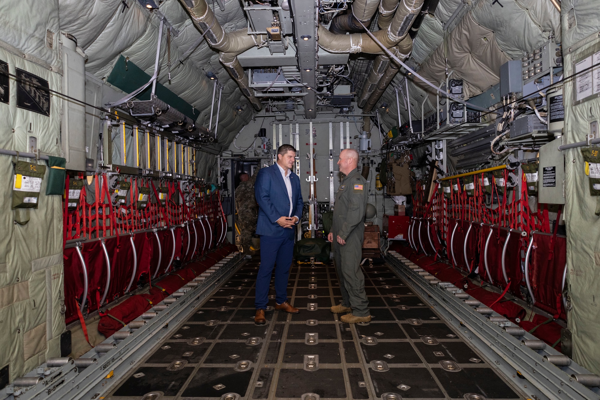 Minnesota National Guard’s 133rd Airlift Wing announced their selection to receive eight, new C-130J Super Hercules aircraft as part of the Air National Guard’s C-130J Recapitalization and Basing program during a press conference at the 133rd Airlift Wing base in St. Paul, Minn., Sept. 15, 2023.