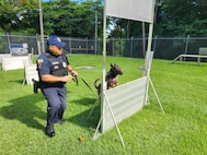 Fort Buchanan K9 team certification: a clear indicator of readiness