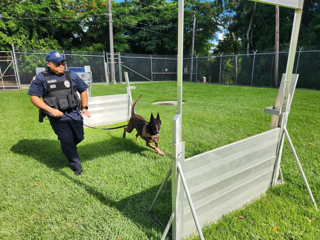 Fort Buchanan K9 team certification: a clear indicator of readiness