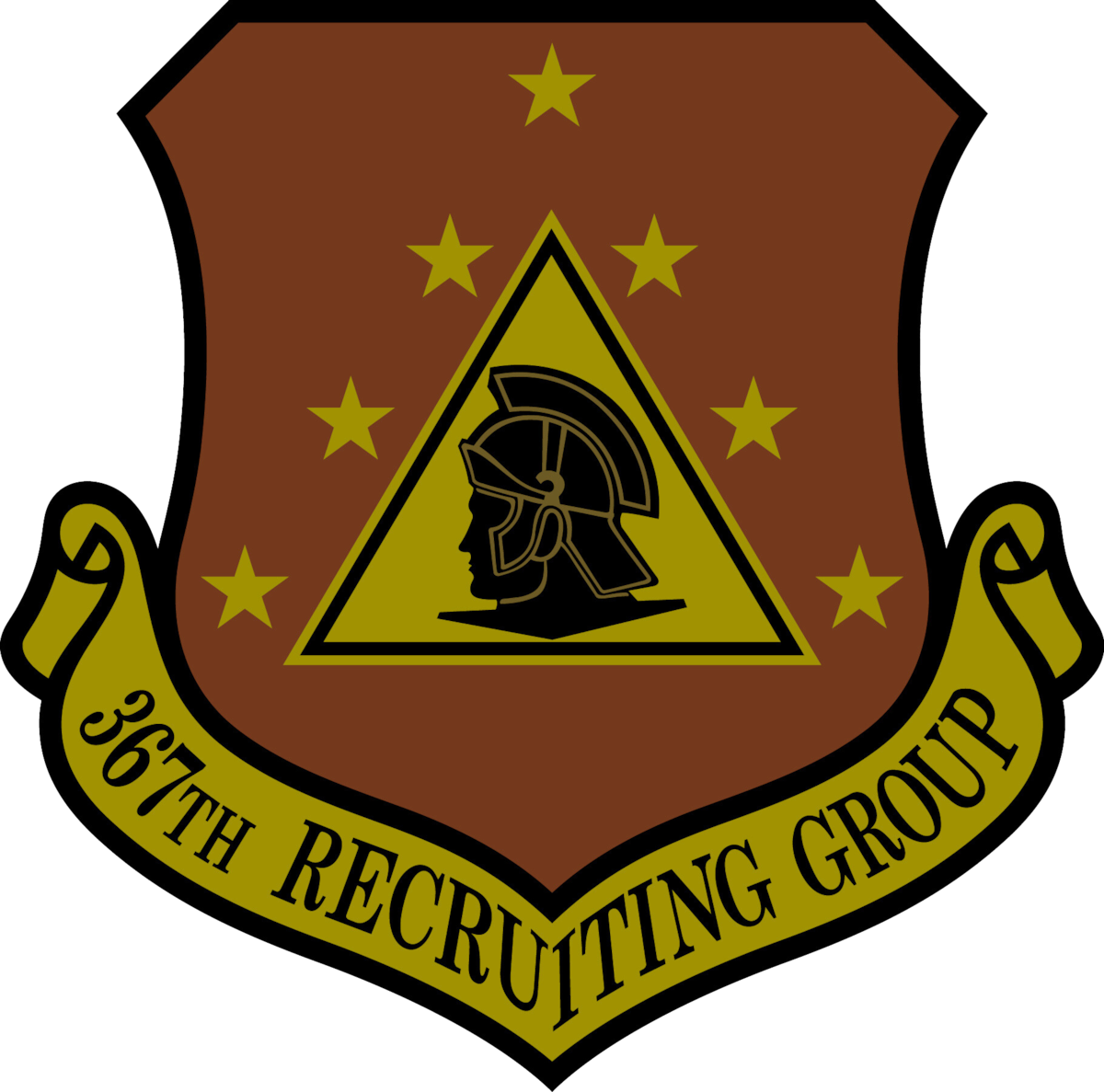 367th Recruiting Group OCP Shield