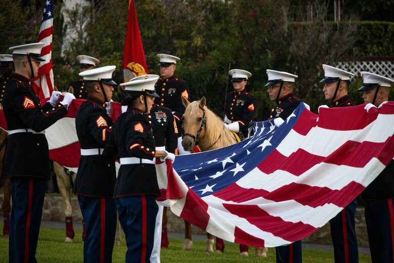 81st annual Evening Colors Ceremony