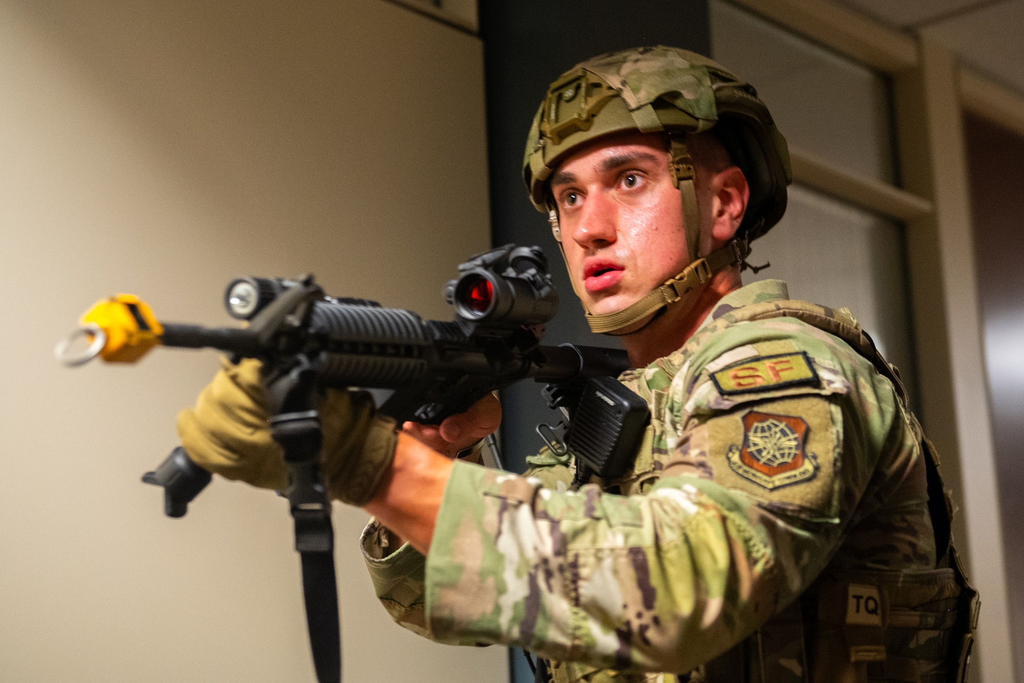 The 375th Air Mobility Wing conducted a week-long, all-encompassing exercise on Scott Air Force Base, Illinois, Sept. 18-22, 2023