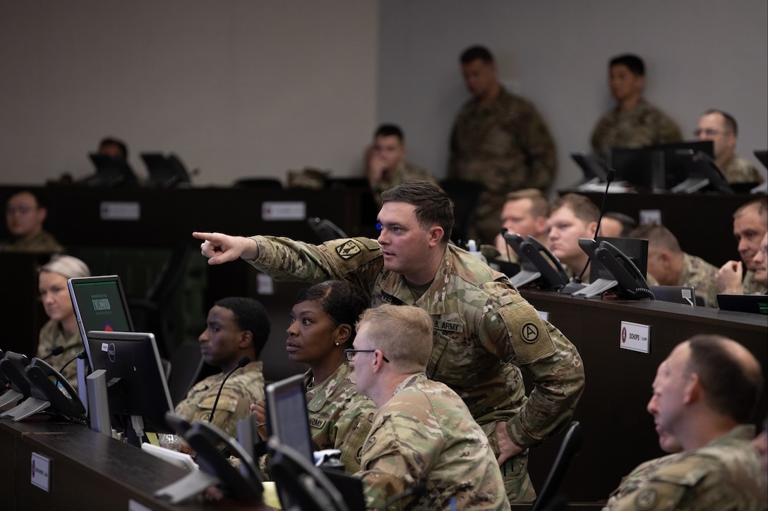 U.S. Army Central deployed its contingency command post Sept. 5-8 to Exercise Lucky Strike 23.2 at the Joint Training Center in Zarqa, Jordan. (Courtesy)