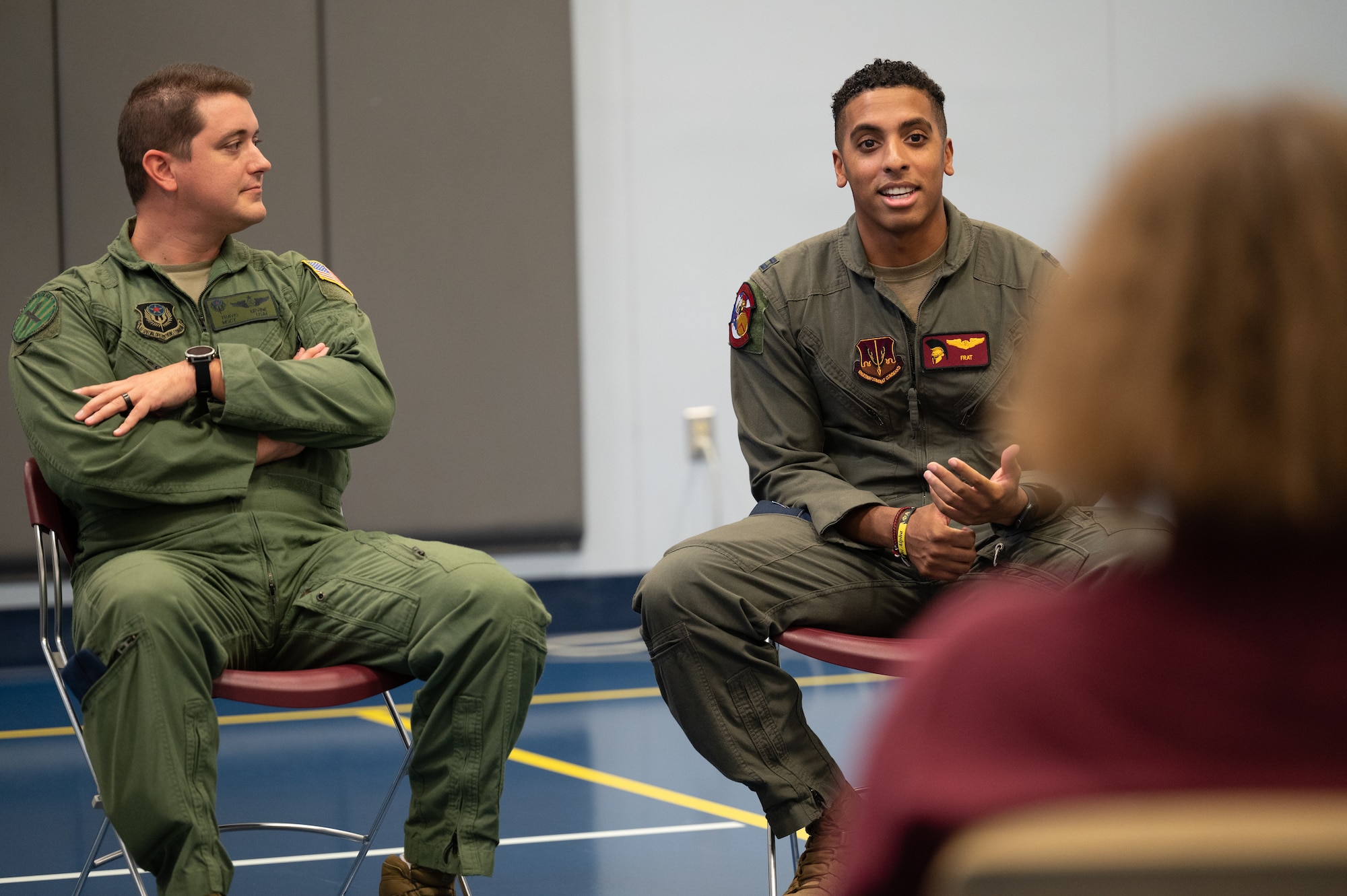 Air Force Aviation Inspiration and Mentors (AIM) and a sponsoring AIM wing visited youth at Johnson Youth Center in Juneau, Alaska, from Sept. 5 to 7 during an Alaska-based recruiting zone blitz.