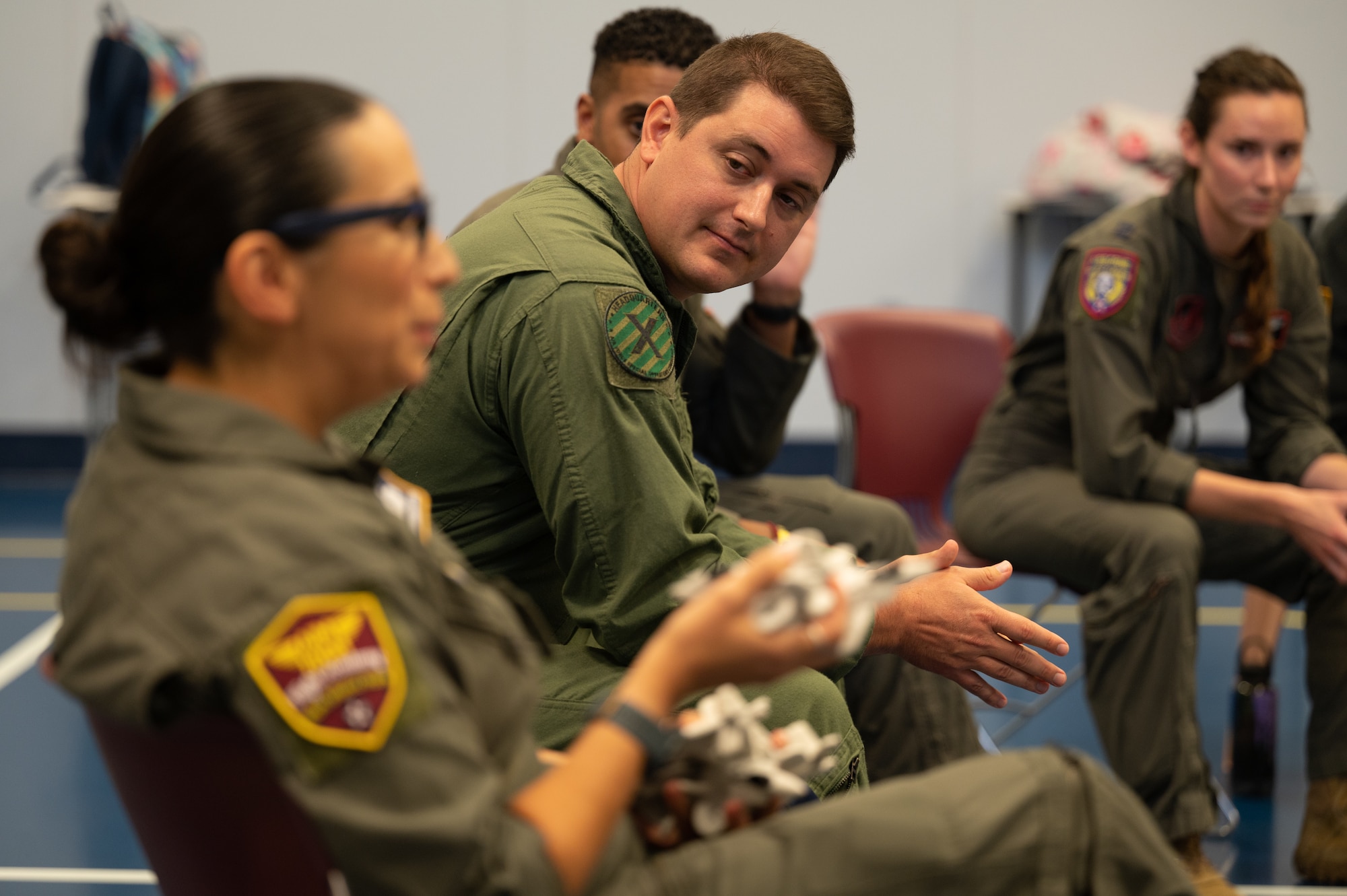 Air Force Aviation Inspiration and Mentors (AIM) and a sponsoring AIM wing visited youth at Johnson Youth Center in Juneau, Alaska, from Sept. 5 to 7 during an Alaska-based recruiting zone blitz.