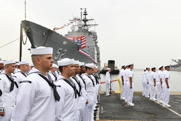 USS Bunker Hill Decommissioning