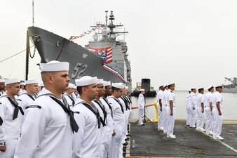 USS Bunker Hill Decommissioning.
