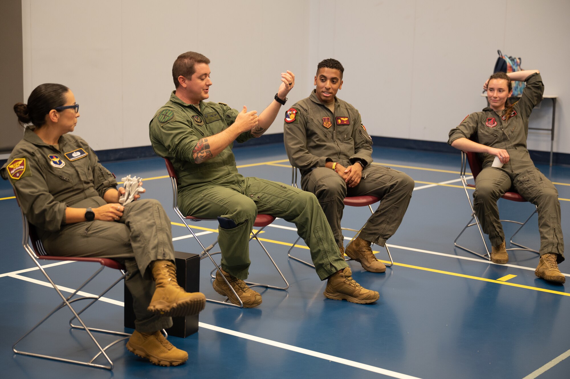 Air Force Aviation Inspiration and Mentors (AIM) and a sponsoring AIM wing visited youth at Johnson Youth Center in Juneau, Alaska, from Sept. 5 to 7 during an Alaska-based recruiting zone blitz.