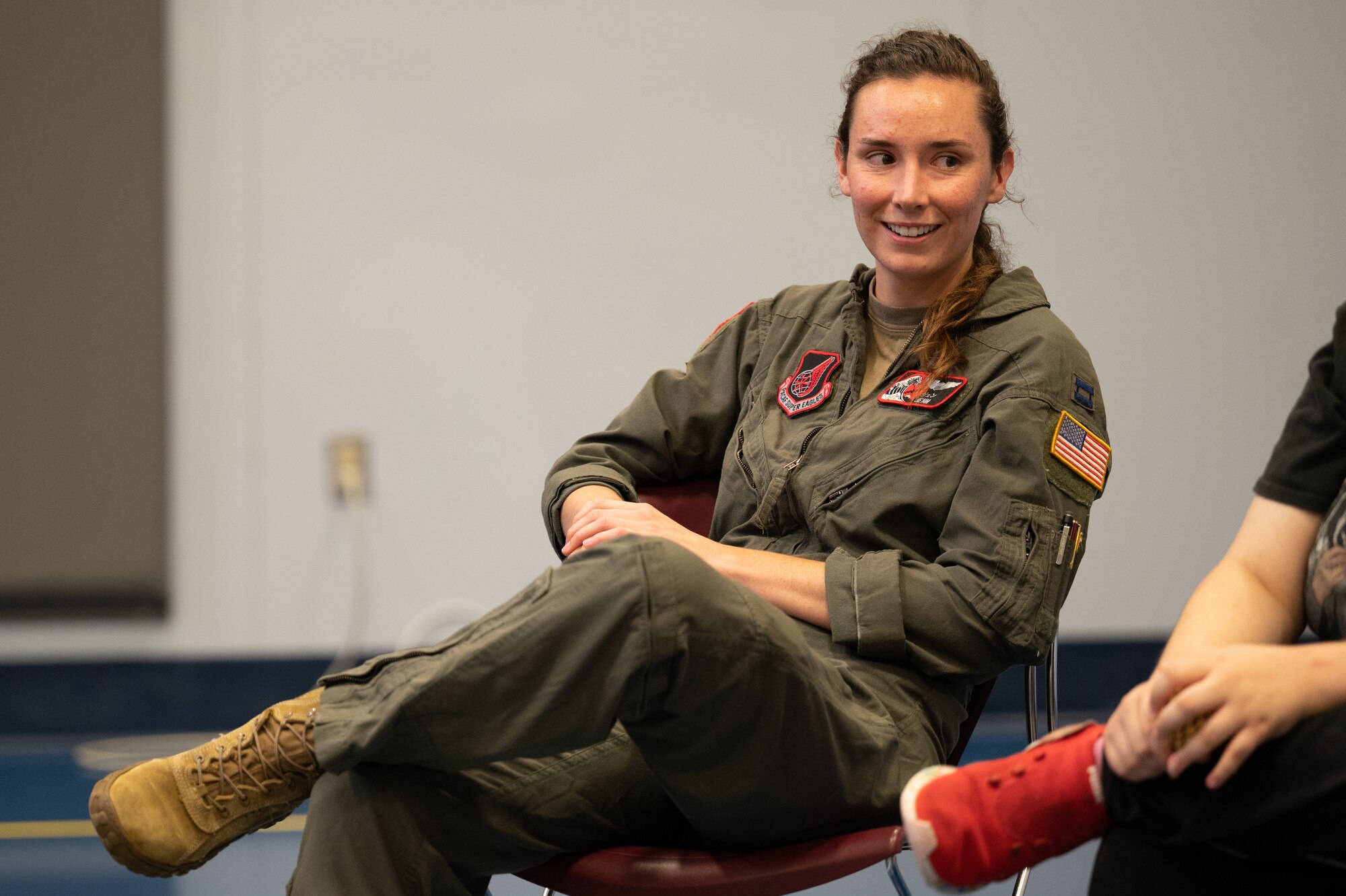 Air Force Aviation Inspiration and Mentors (AIM) and a sponsoring AIM wing visited youth at Johnson Youth Center in Juneau, Alaska, from Sept. 5 to 7 during an Alaska-based recruiting zone blitz.