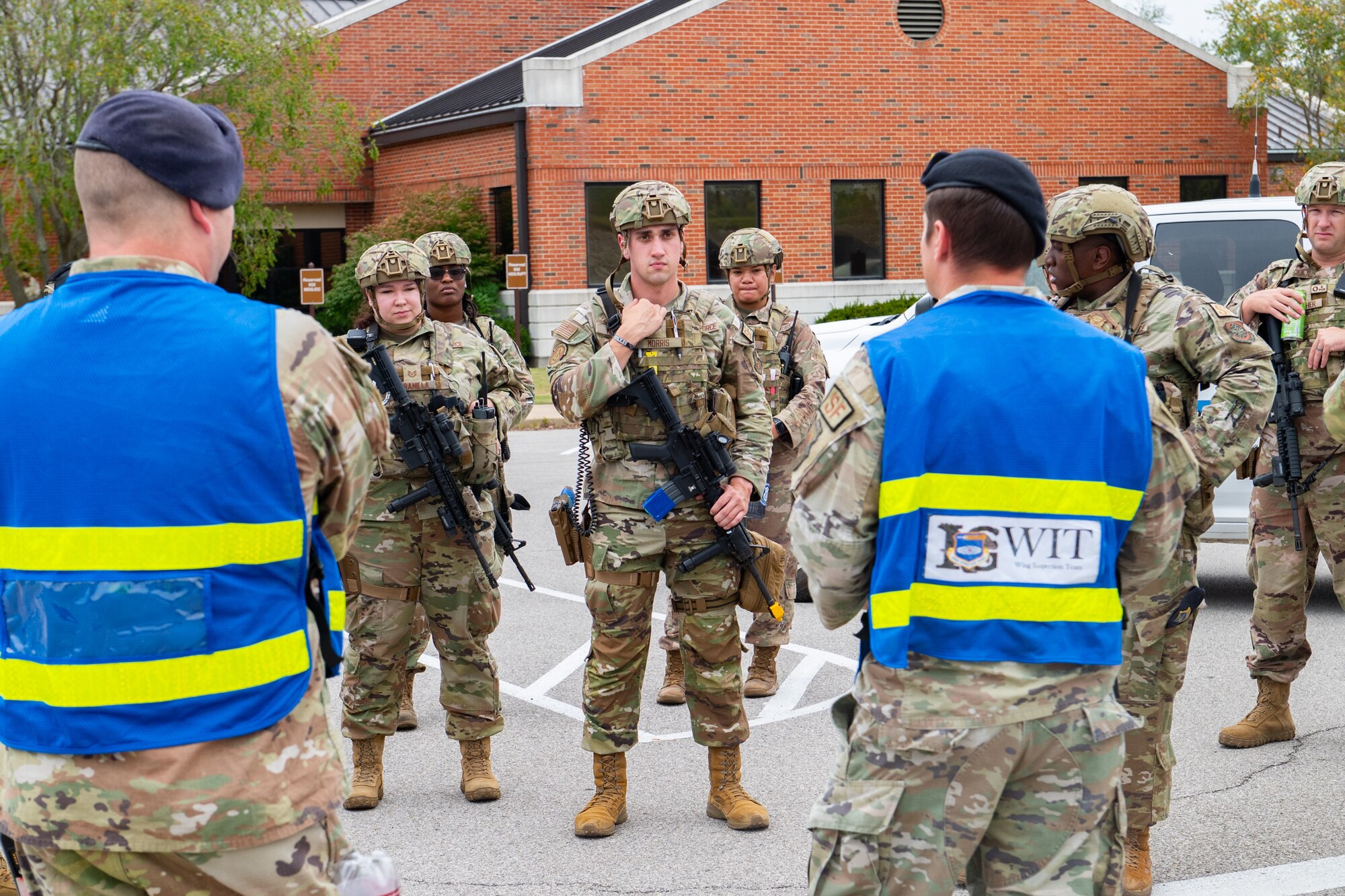 The 375th Air Mobility Wing conducted a week-long, all-encompassing exercise on Scott Air Force Base, Illinois, Sept. 18-22, 2023.