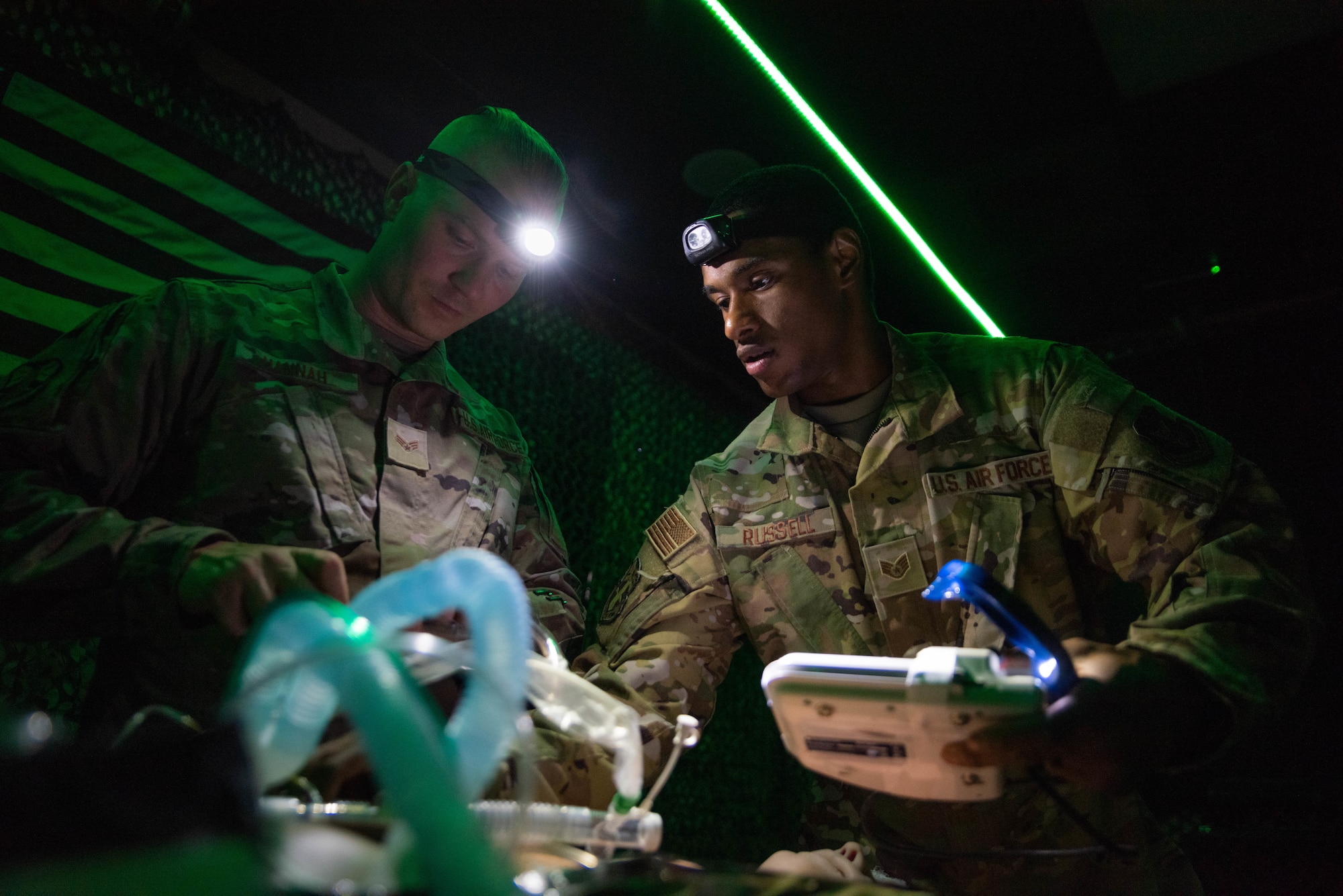943d AMDS and 920th ASTS conduct joint CCATT training