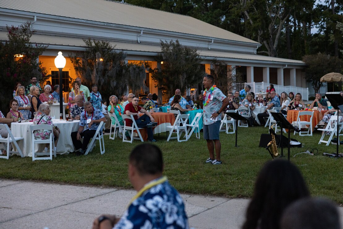 Camp Lejeune Luau Community Reception