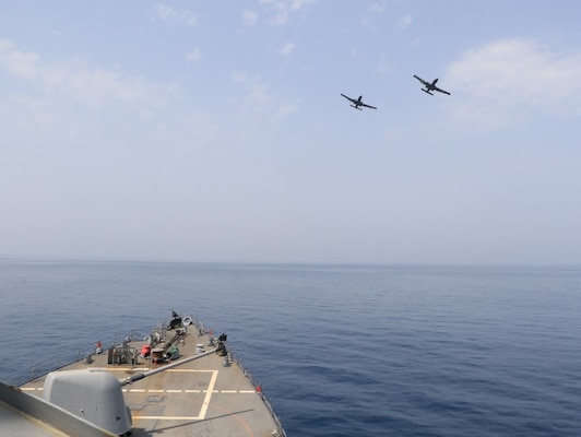 Stethem is deployed to the U.S. 5th fleet area of operations to help ensure maritime security and stability in the Middle East region.