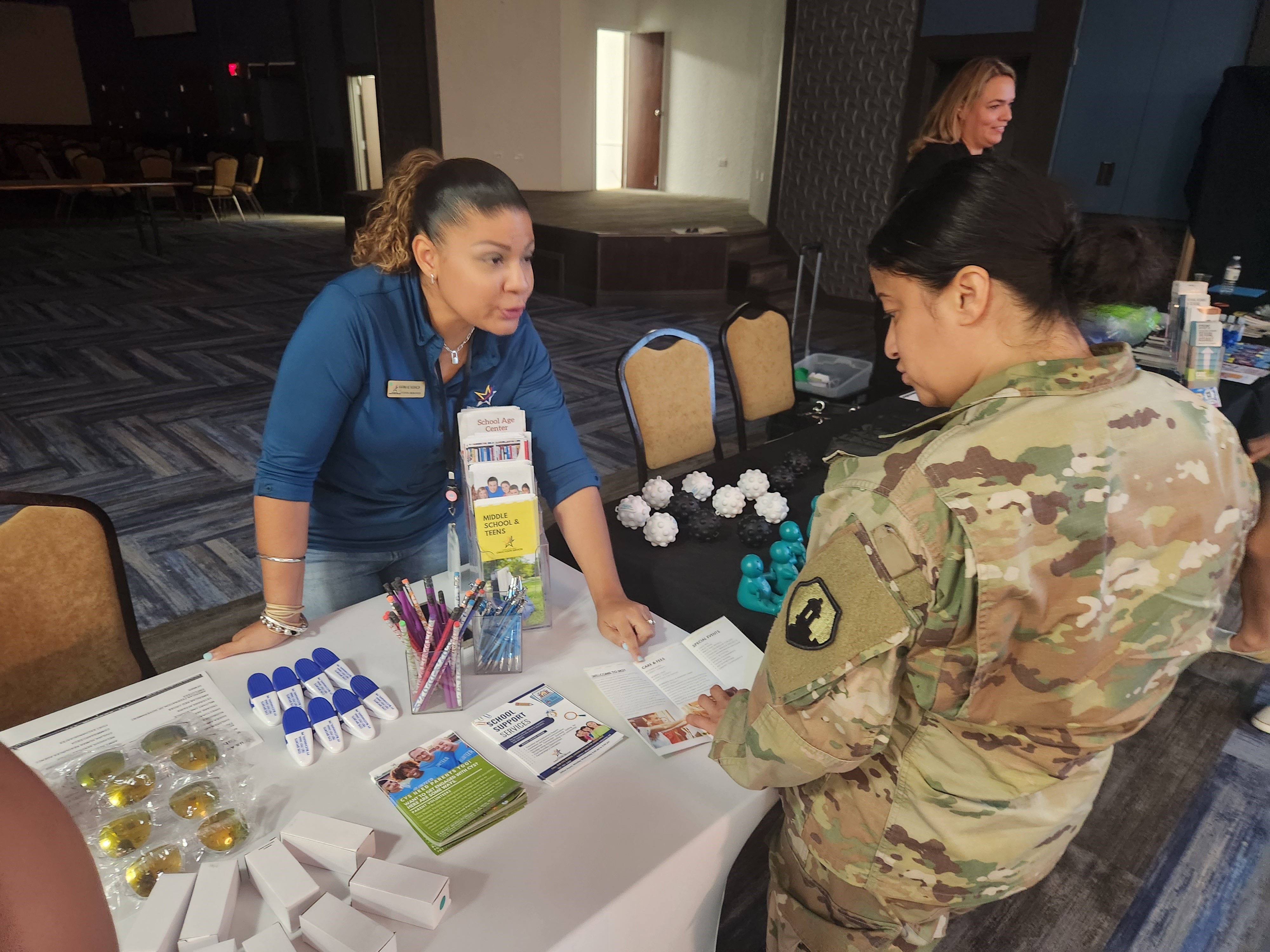 to Puerto Rico! Showing with actions that people are Fort