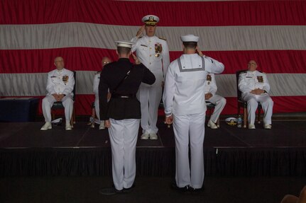 Meier family conduct final salute