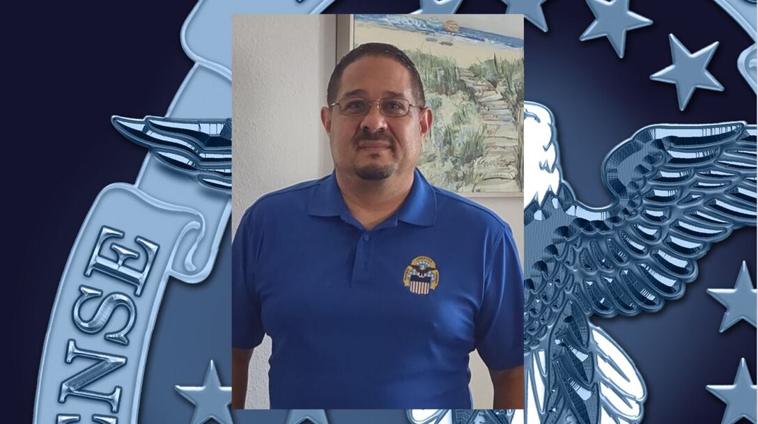 Defense Logistics Agency Aviation recognizes Jose torres Vazquez during the agency's celebration of 2023 Hispanic Heritage Month.