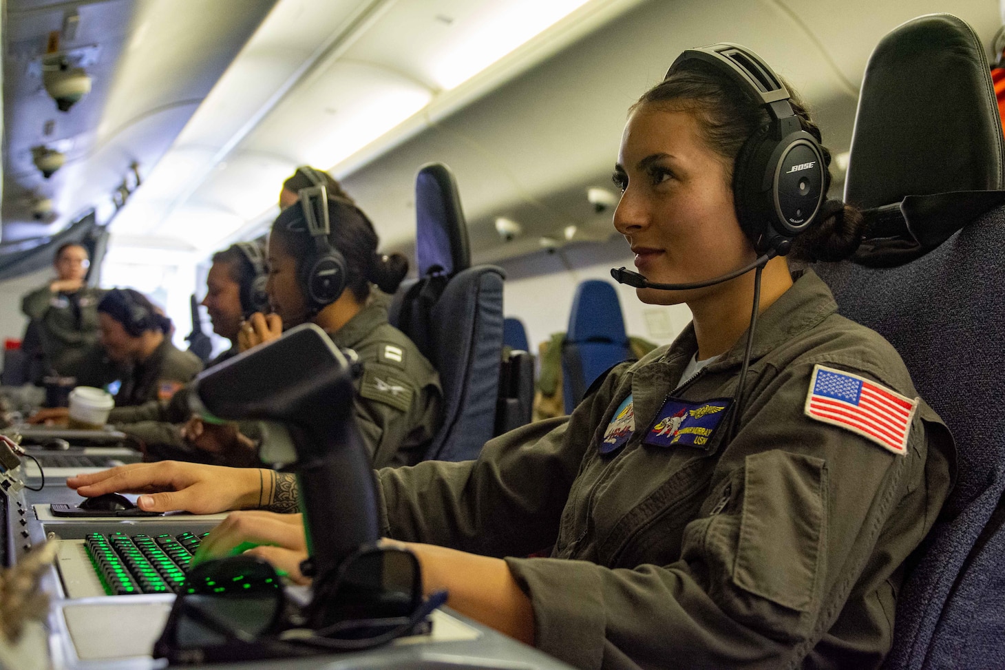 VP-45 First All-Female Flight