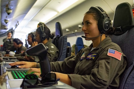 VP-45 First All-Female Flight