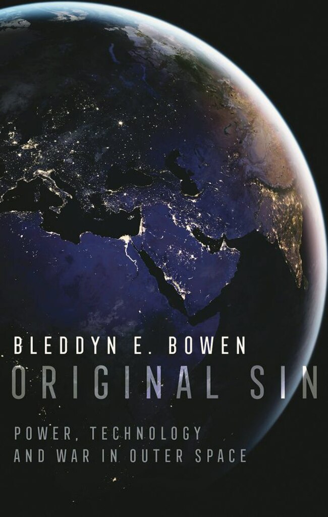 Book Review by Jeffrey Caton of: 
Original Sin: Power, Technology and War in Outer Space
Author: Bleddyn E. Bowen

Reviewed by Jeffrey Caton, colonel, US Air Force (retired), and president, Kepler Strategies LLC

Based on three key arguments, Original Sin covers the development of spacepower during the Cold War, space technology’s progress, and the weapons, planning and doctrine that surround space warfare. The reviewer notes, “What sets Original Sin apart from similar books is the outstanding context it provides and its willingness to challenge trite slogans attached to spacepower.”