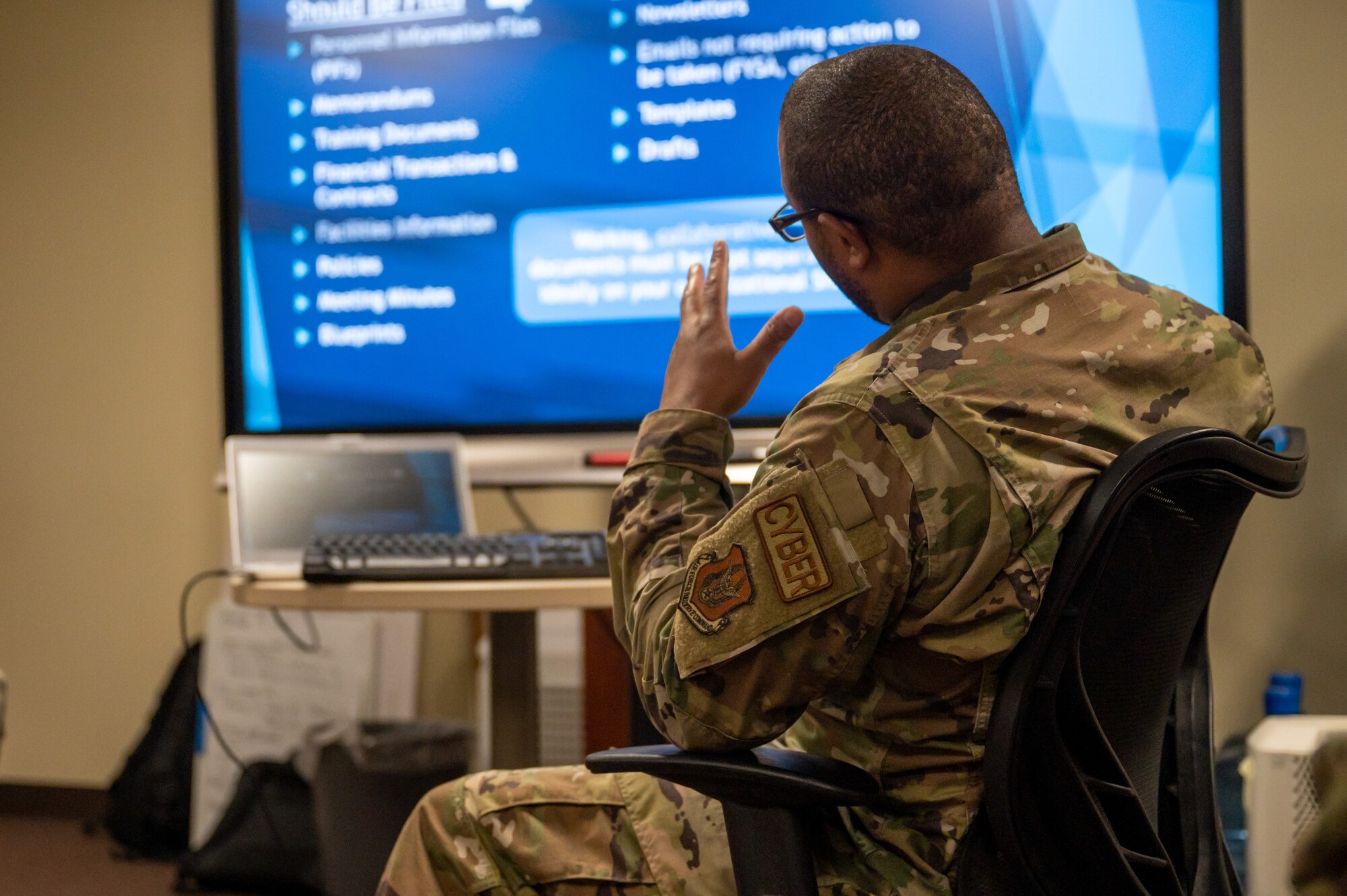 Reservists from the 419th Cyber Flight headed to Kadena Air Base, Japan to network ideas and practices to modernize the field with the 18th Communications Squadron for their two-week Annual Tour, Sept. 1 to 16, 2023.