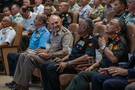 IPACC/IPAMS/SELF 2023 kicked off with an Opening Ceremony welcoming Army Chiefs & heads of delegations from 30 different nations. The chiefs gathered to discuss regional security & promote peace & stability for a Free and Open Indo Pacific.IPACC/IPAMS/SELF is one of the largest gathering of senior land forces leaders and security officials in the region that enhances our alliances and partnerships to more effectively communicate with each other, provide unique perspectives to common challenges, and if called upon work together to respond to crises or contingencies across the Indo-Pacific region.