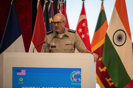 IPACC/IPAMS/SELF 2023 kicked off with an Opening Ceremony welcoming Army Chiefs & heads of delegations from 30 different nations. The chiefs gathered to discuss regional security & promote peace & stability for a Free and Open Indo Pacific.IPACC/IPAMS/SELF is one of the largest gathering of senior land forces leaders and security officials in the region that enhances our alliances and partnerships to more effectively communicate with each other, provide unique perspectives to common challenges, and if called upon work together to respond to crises or contingencies across the Indo-Pacific region.