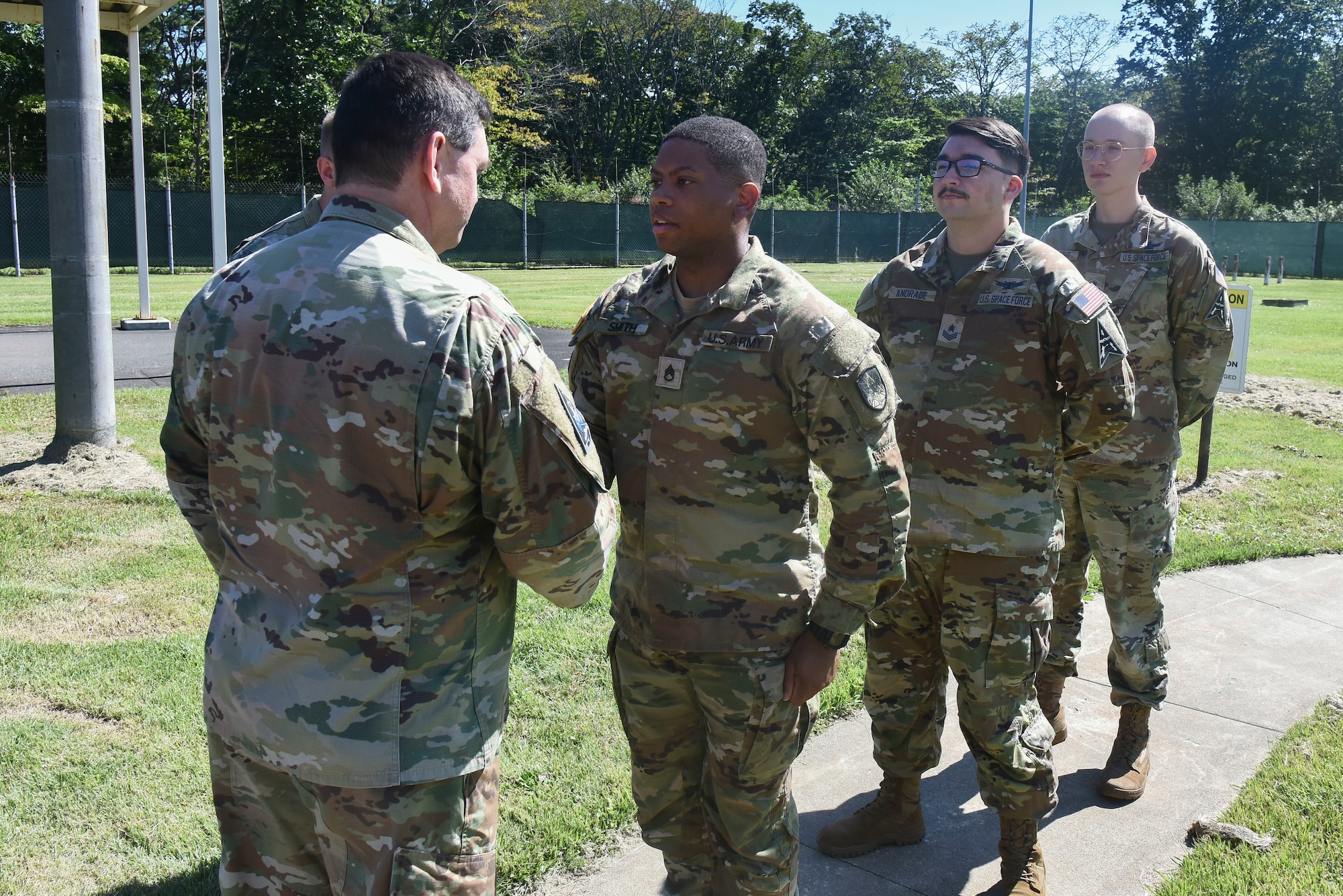 A military member coins another.