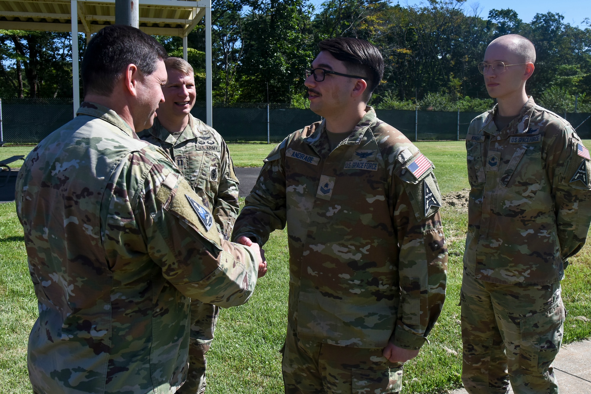 A military member coins another.