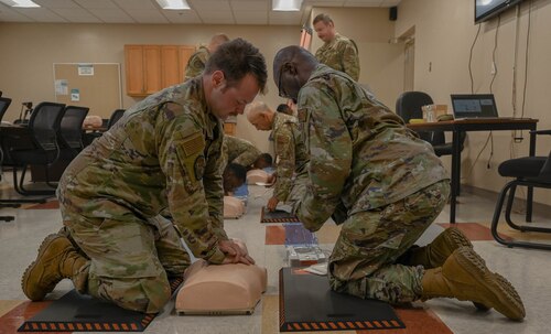 people practice CPR