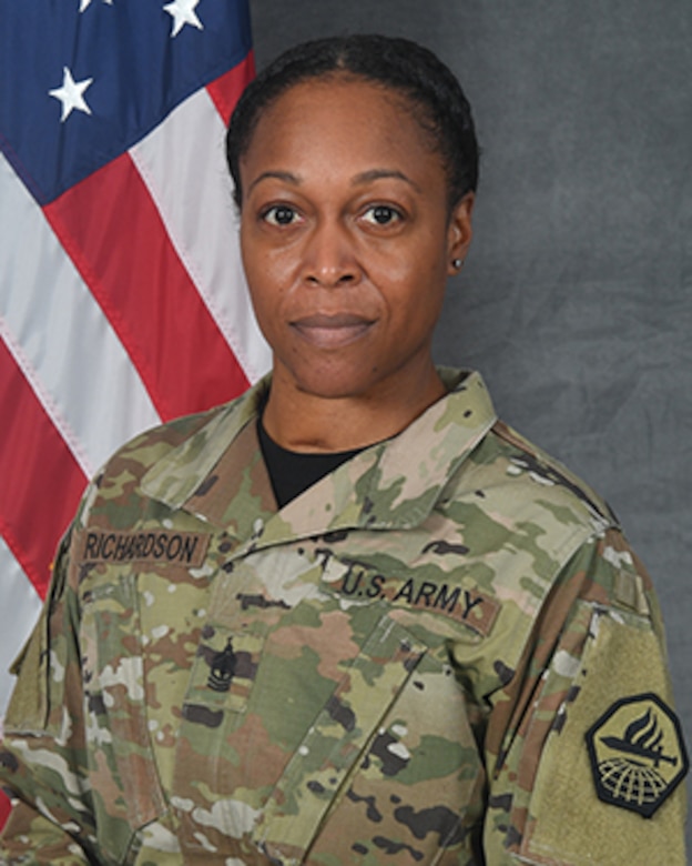 1st Sgt. Audrey B. Richardson > U.S. Army Cyber Center of Excellence ...