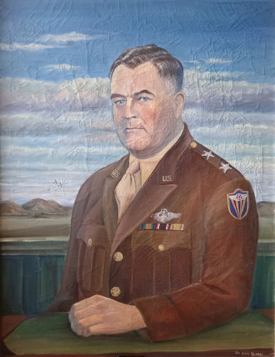 A painting of Major General James Edmund Parker.