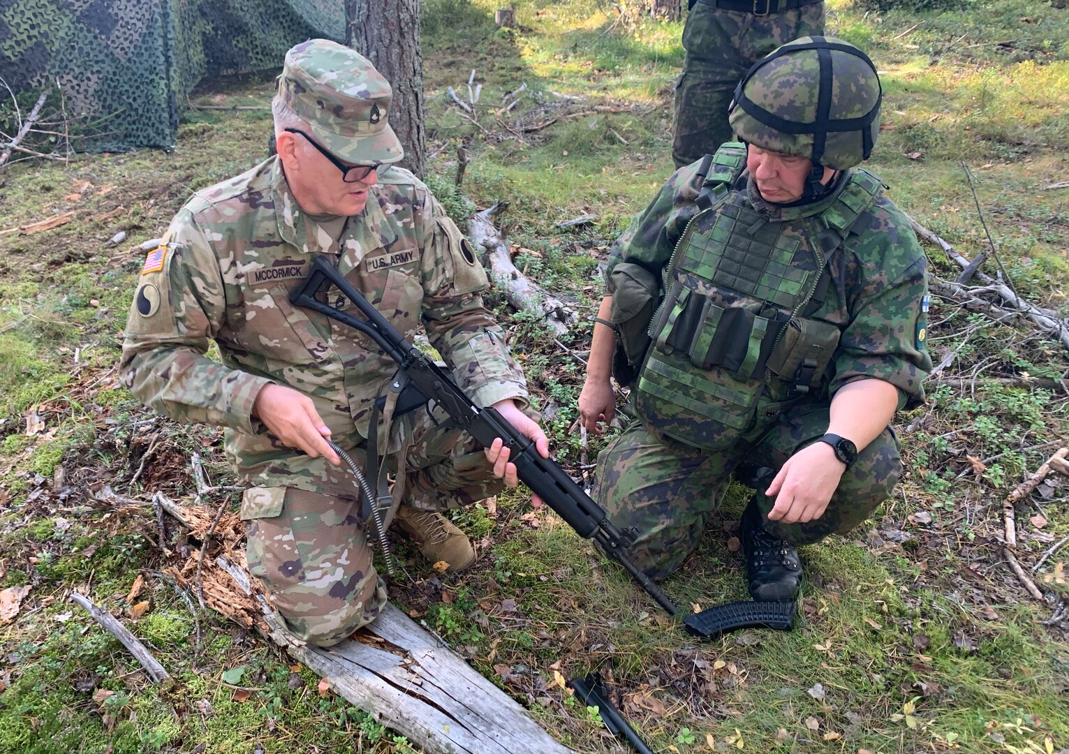 229th BEB leaders observe defense exercise in Finland