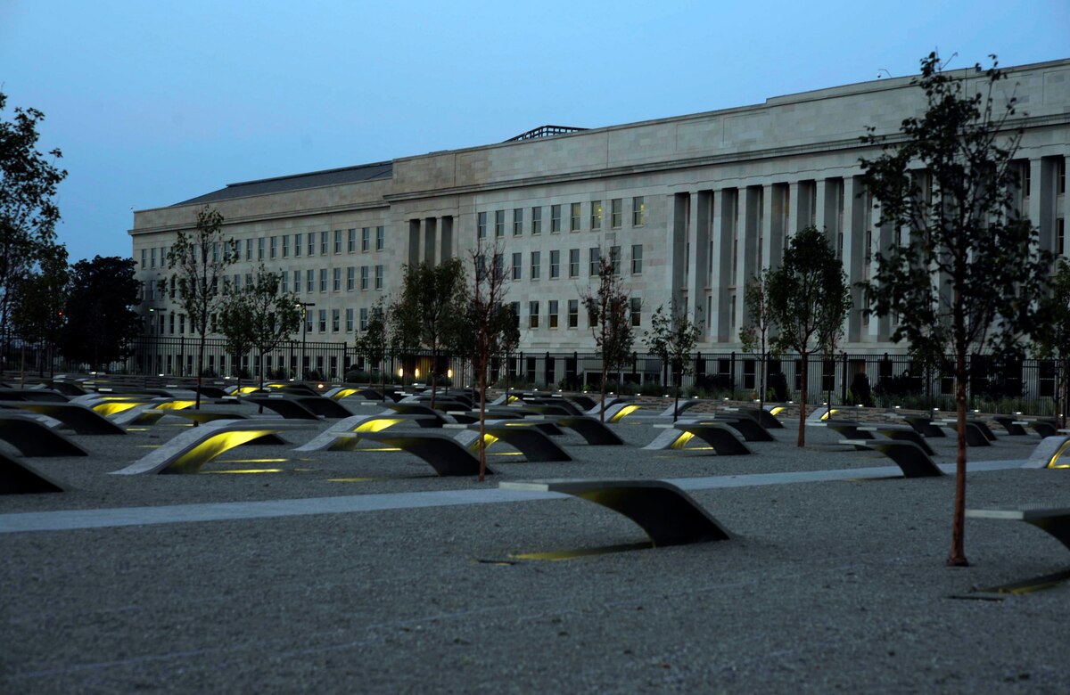 Pentagon Memorial honoring those killed in the Sept. 11, 2001 terrorist attacks.