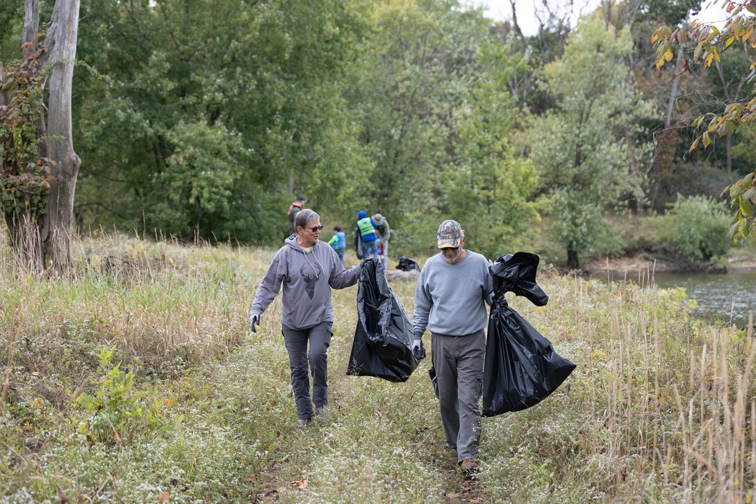 The Pittsburgh District celebrates National Public Lands Day each year by inviting the community to help clean up and complete improvement projects at its various reservoirs.