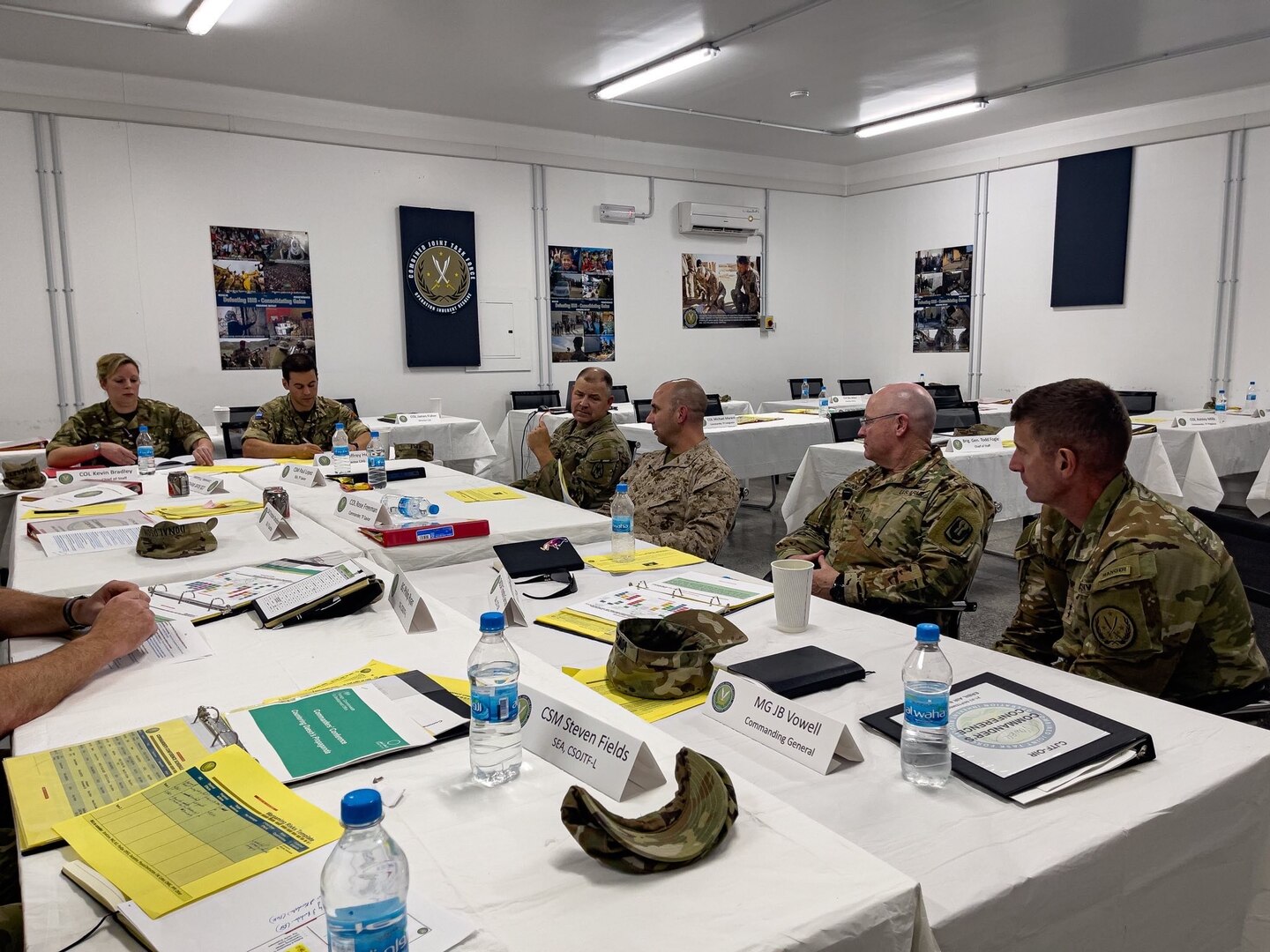 Command teams and leaders from across Combined Joint Task Force - Operation Inherent Resolve attended the CJTF-OIR Commanders Conference.